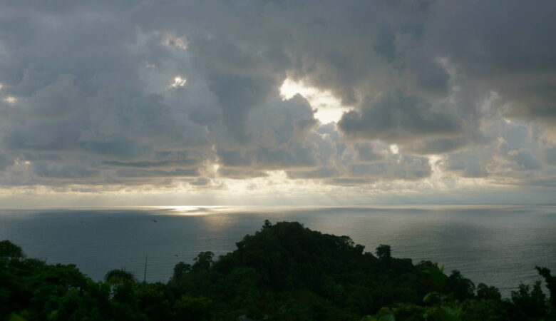 Wolken am späten Nachmittag Costa Rica